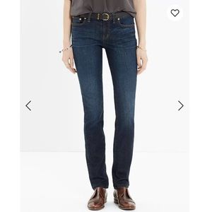 Madewell Alley Straight Jeans in Waterfall Size 27